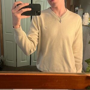 Men's Cream Sweater